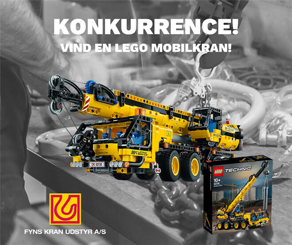 Konkurrence - Vind en Lego Technic® Mobilkran