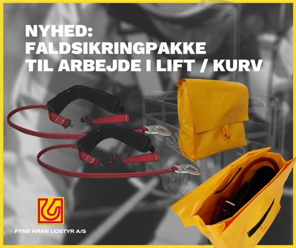 NYHED: FALDSIKRINGPAKKE TIL ARBEJDE I LIFT / KURV